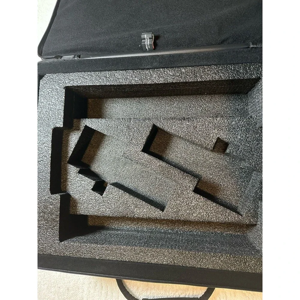 Gator Cases Pod Caster Pro Custom Foam Cut Light Weight Equipment Bag